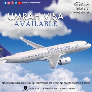Umrah Visa from Pakistan | Saudi Umrah Visa Processing Services