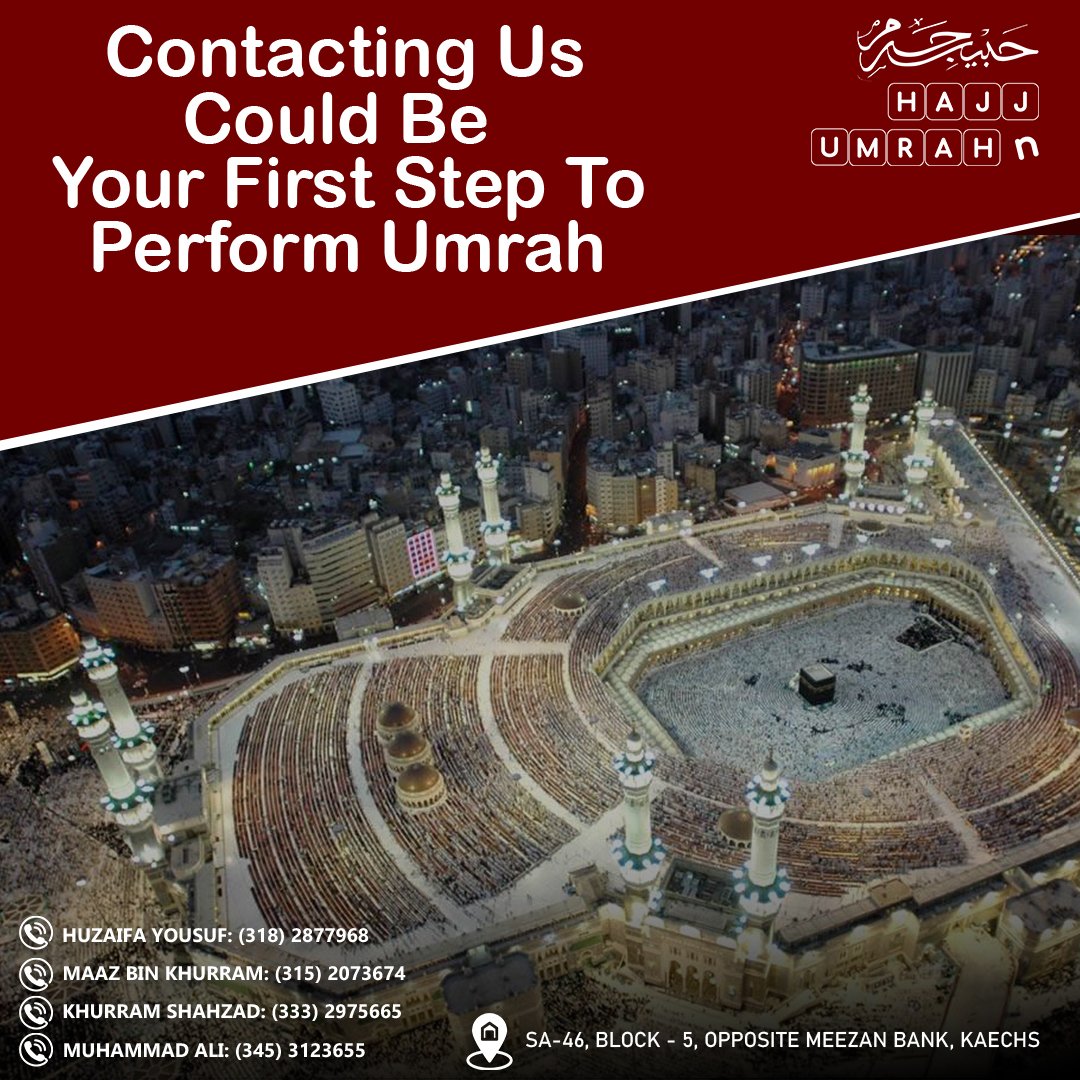 Start Your Umrah Journey With Us