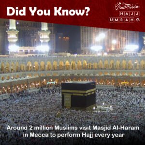 Did You Know? 2 Million Muslims Perform Hajj Every Year